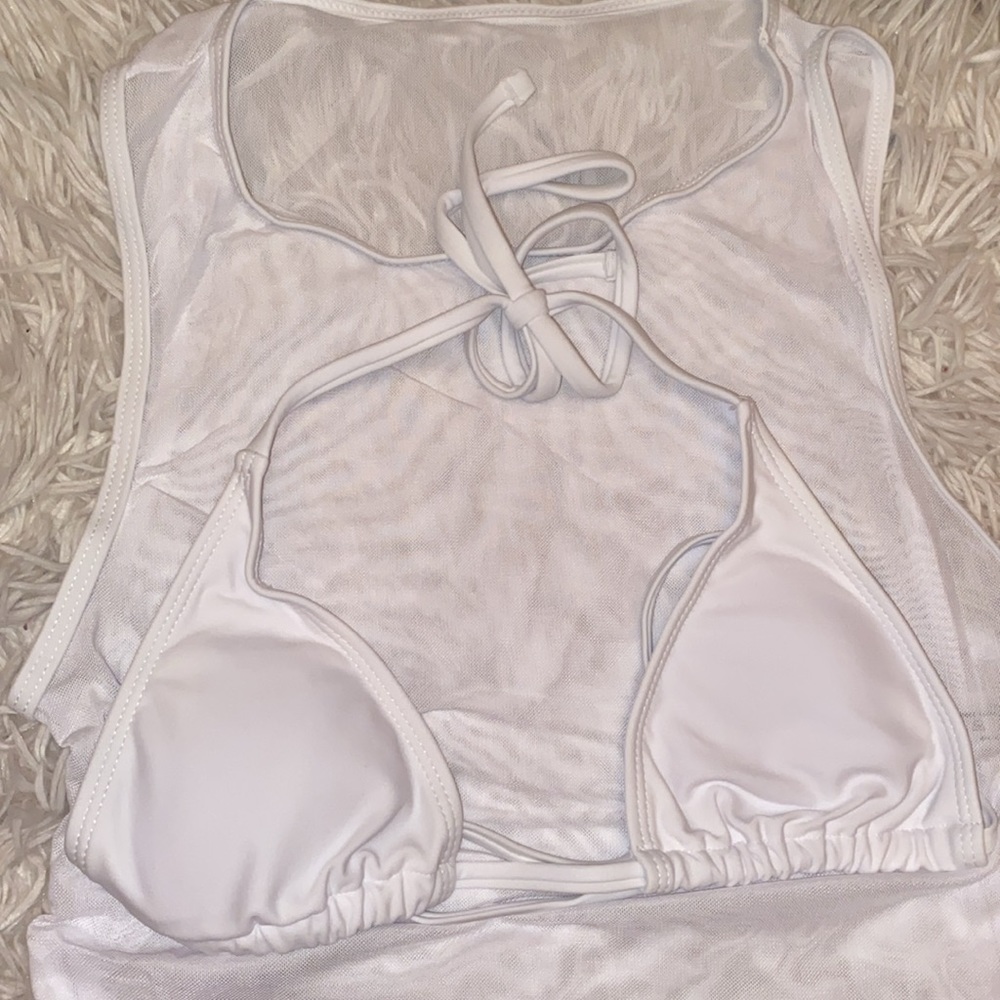 Fashion Nova 3 Piece Bikini Dress Set - Picture 4 of 4